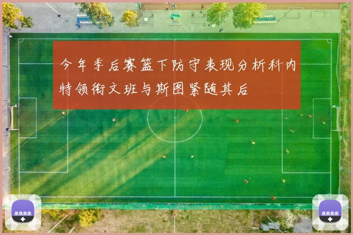 今年季后赛篮下防守表现分析科内特领衔文班与斯图紧随其后